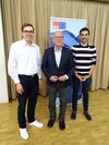 Christian Holzer, Joe Weidenholzer und Patrick Diebold